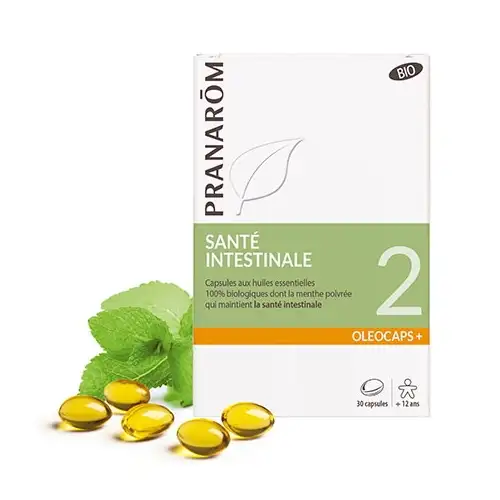 PRANAROM OLEOCAPS 2 - Santé intestinale (30 capsules) BIO