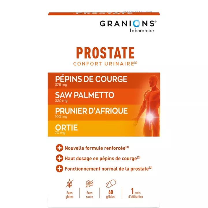 Prostate Confort Urinaire Granions 60 gélules