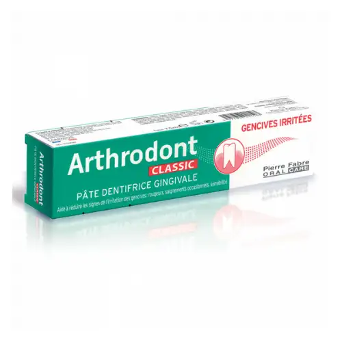 ARTHRODONT Classic Pâte dentifrice gingivale Gencives irritées (75ml)