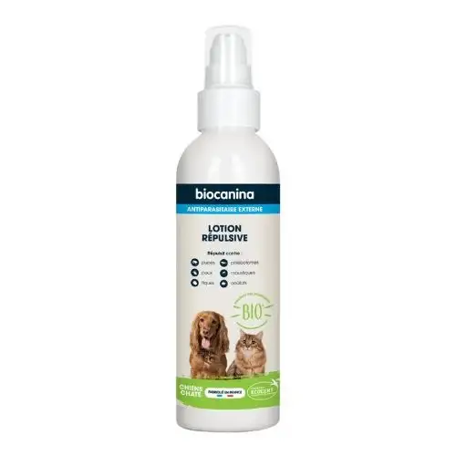 BIOCANINA - Lotion Répulsive Chiens/Chats BIO - Spray 240ml