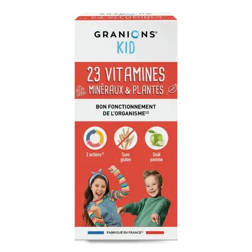GRANIONS Kid 23 Vitamines Minéraux et Plantes 200ml