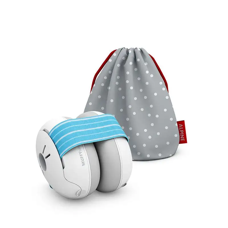 Alpine Casque Anti-Bruit Bébé - Bleu