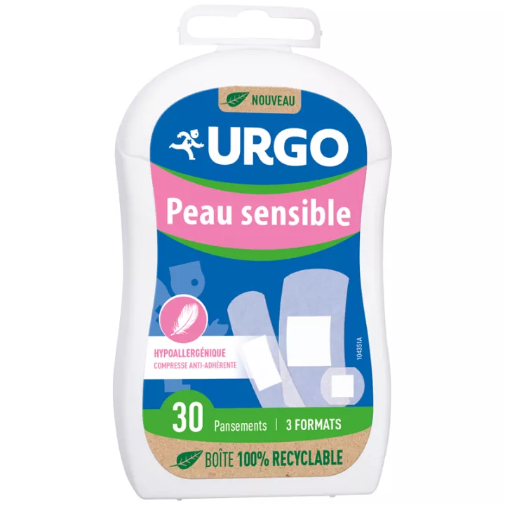 Urgo Peau Sensible Pansements Hypoallergéniques