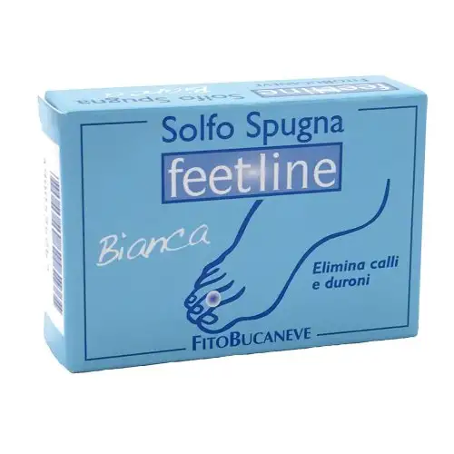 Fitobucaneve Footline Solfo Éponge Blanche 1Pièce