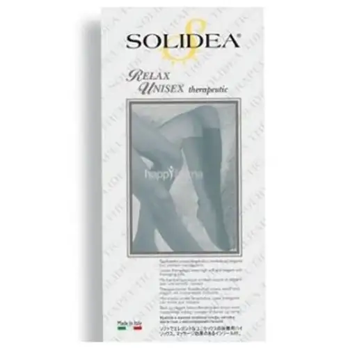 Solidea Relax Uni CL2 Antracite Gambaletto Terapeutico