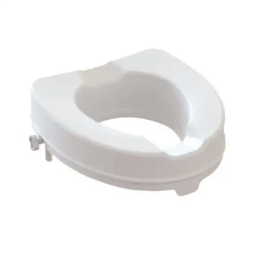 Ascenseur WC Anatomique Avec Fixations Latérales Avec Abattant Hauteur 6cm
