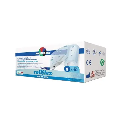 Master-Aid® Rollflex® Acqua-Stop Protection Auto-Adhésive m 2 x 10 cm