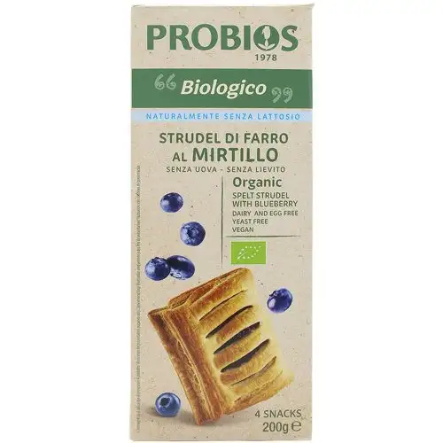 Break & Bio Épeautre Myrtille Strudel Probios 4x50g