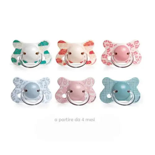 Suavinex Fusion Sucette Silicone +6 Mois Différentes Couleurs