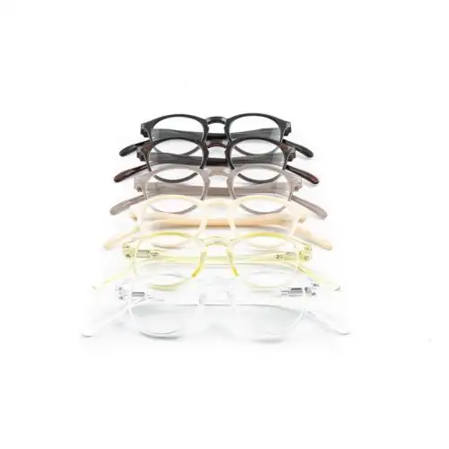 Doubleice Premium Beige Vintage Lunettes 1 Dioptrie 1 Paire