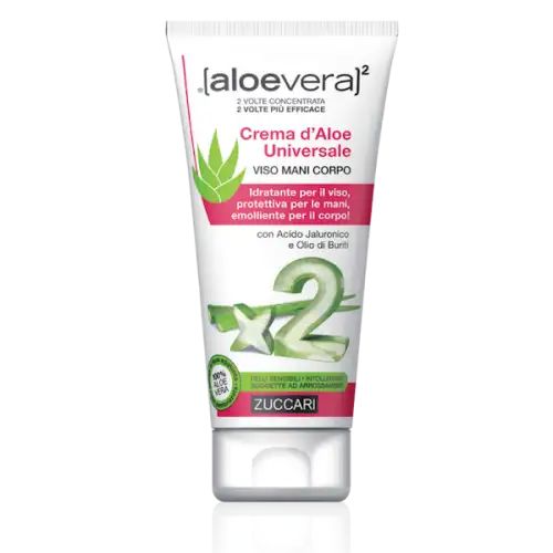 Zuccari AloeVera Universal Aloe Cream Visage Mains Corps Crème 75 ml