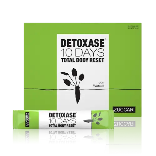 Zuccari Detoxase 10 Days Total Body Reset Complément Alimentaire 10 Pièces