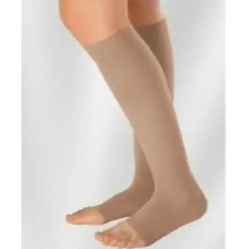 Medi Genou Avec Bout Ouvert Compression Graduée 18 MmHg Couleur Noir Taille 3 Code 2850pa