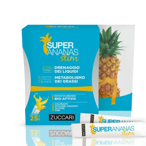 Zuccari Super Ananas Slim Avec Tige D'Ananas 25x10ml