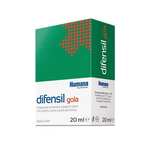 Difensil Spray pour la Gorge Humana 20 ml