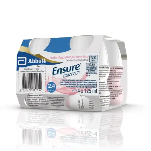 Assurer COMPACT Fraise Abbott 4x125ml