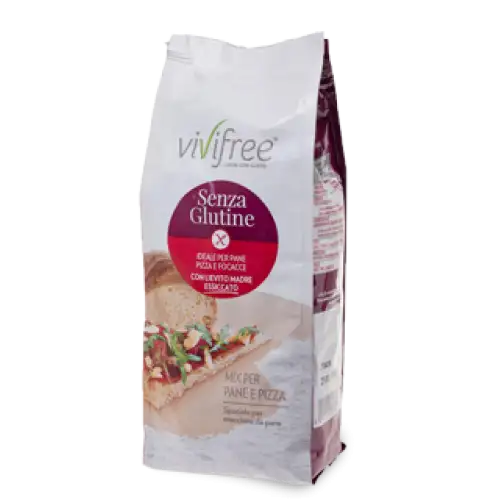 Vivifree Mélange Pour Pain Et Pizza Sans Gluten 500g