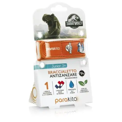 Parakito Bracciale Antizanzare Biocida Tipo 19