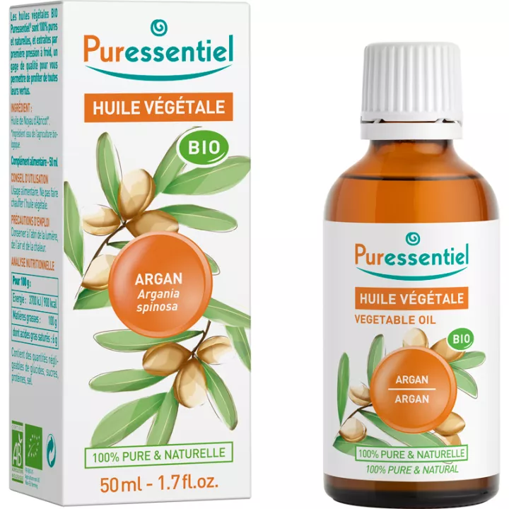 Puressentiel Huile Végétale Bio Argan 50 ml