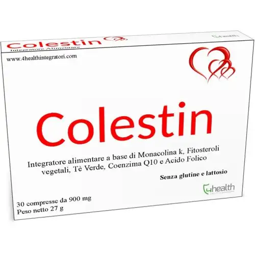 4 Santé Colestin 4h Complément Alimentaire 30 Comprimés