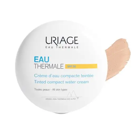 Eau Thermale Crème d'Eau Compacte Teintée Spf30 Uriage 10g