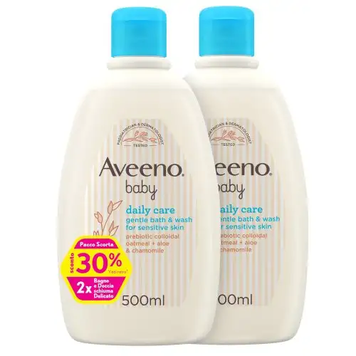 Aveeno Baby Gel Douche Délicat 2x500ml