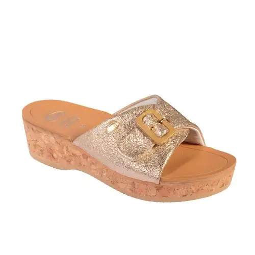 Scholl® Wappy Chaussure pour femme Eco Leather Memory Cushion® Semelle intérieure Couleur Wrinkled Platinum Taille 36
