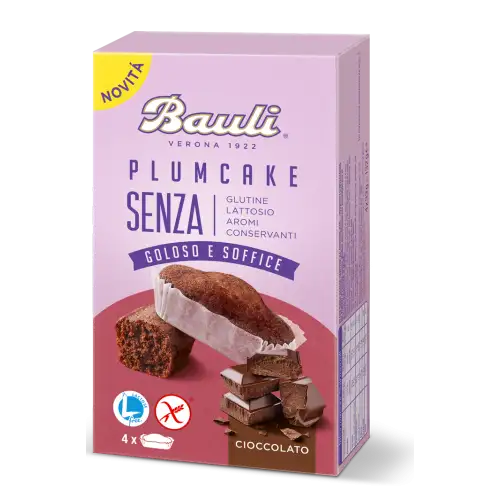 Trunks Plumcake Chocolat Sans Gluten 4 Pièces