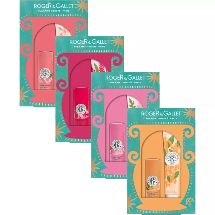 Roger&Gallet Coffret Baume Lèvres et Crème Mains