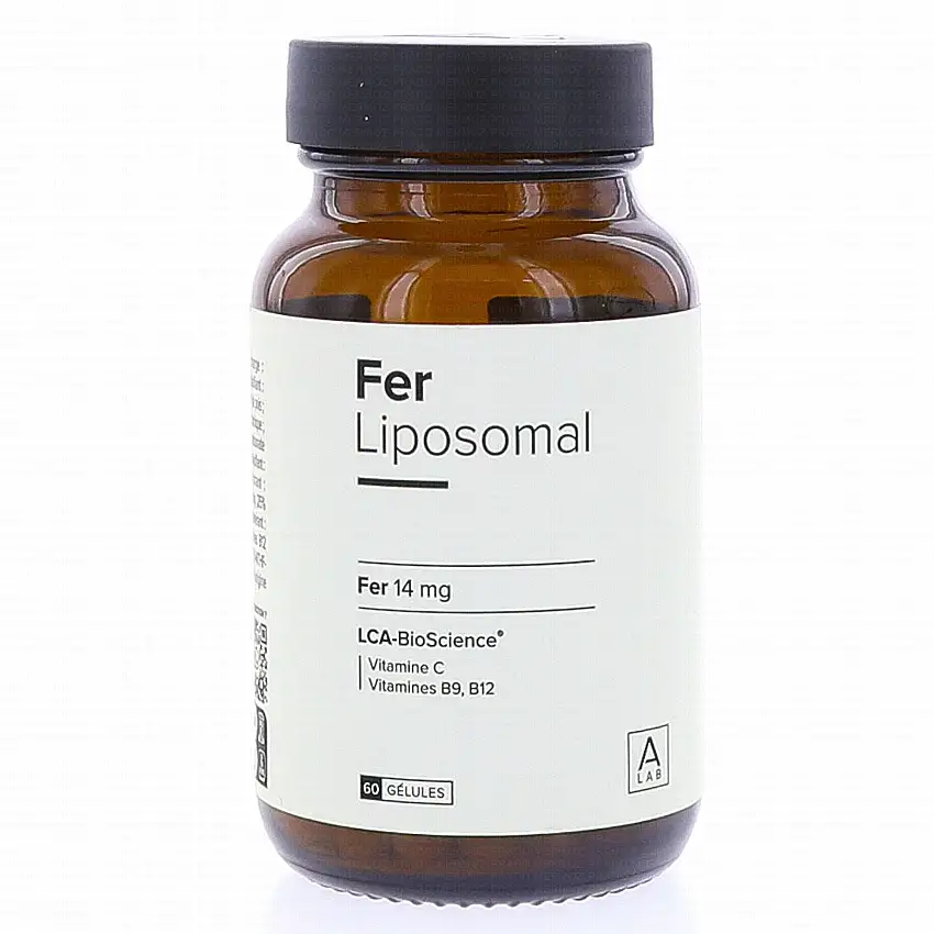 A LAB LCA Bioscience - Fer Liposomal 60 gélules
