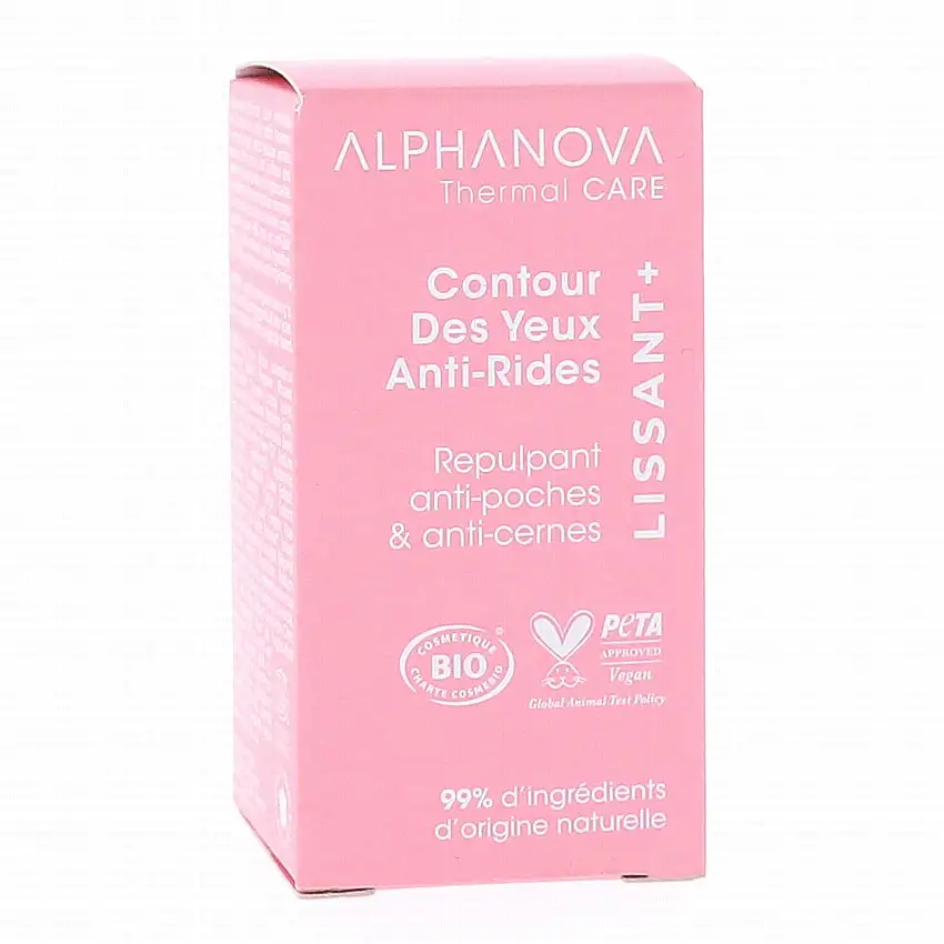 ALPHANOVA Thermal Care - Contour des yeux anti-rides lissant+ bio 15ml