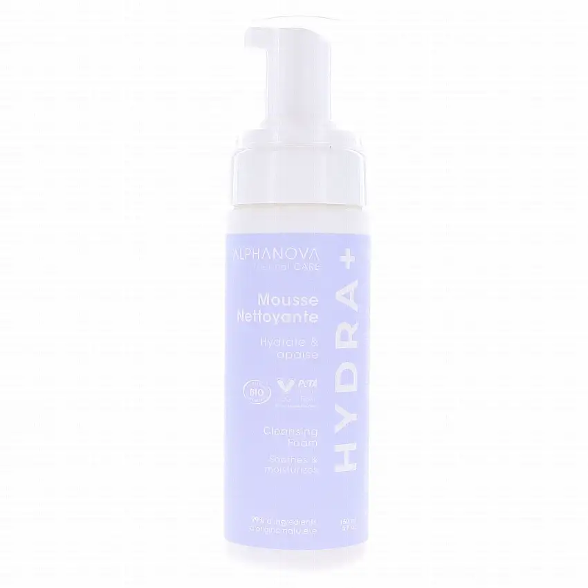 ALPHANOVA Thermal Care - Mousse nettoyante apaisante hydra+ bio 150ml
