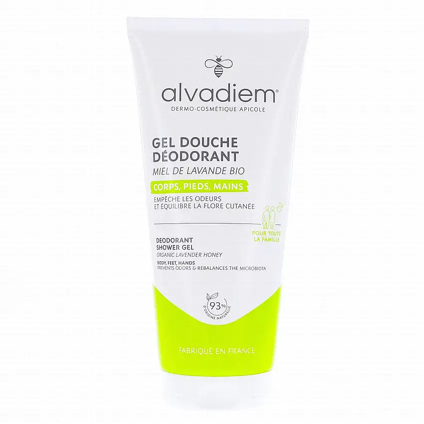 ALVADIEM Gel Douche Déodorant miel 200ml