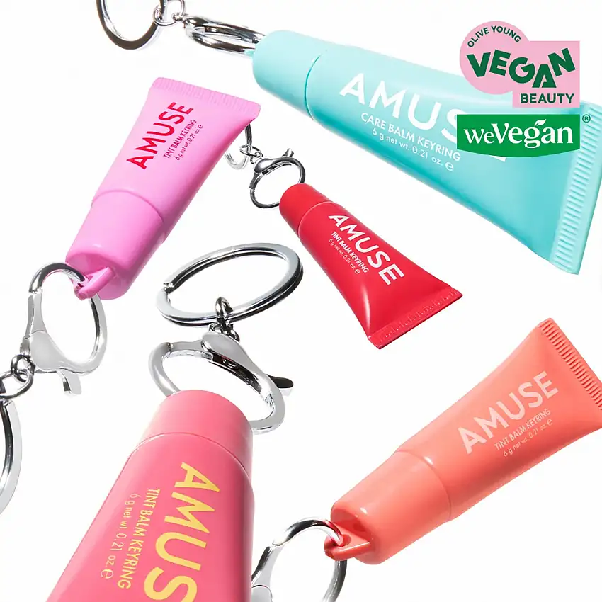 AMUSE TINT BALM KEYRING - #02 Happy Girl