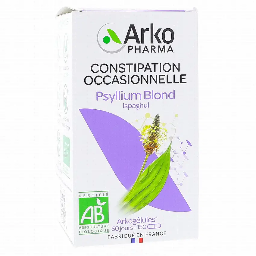 ARKOPHARMA Arkogélules - Psyllium (ispaghul) Bio 150 gélules