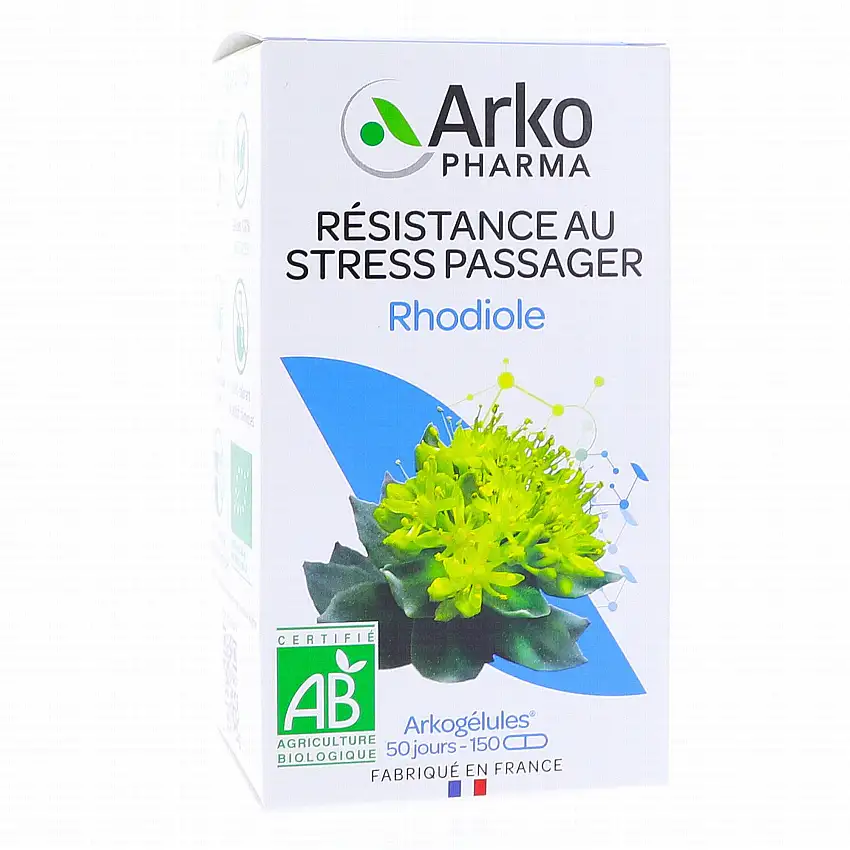 ARKOPHARMA Arkogélules - Rhodiole Bio 150 gélules
