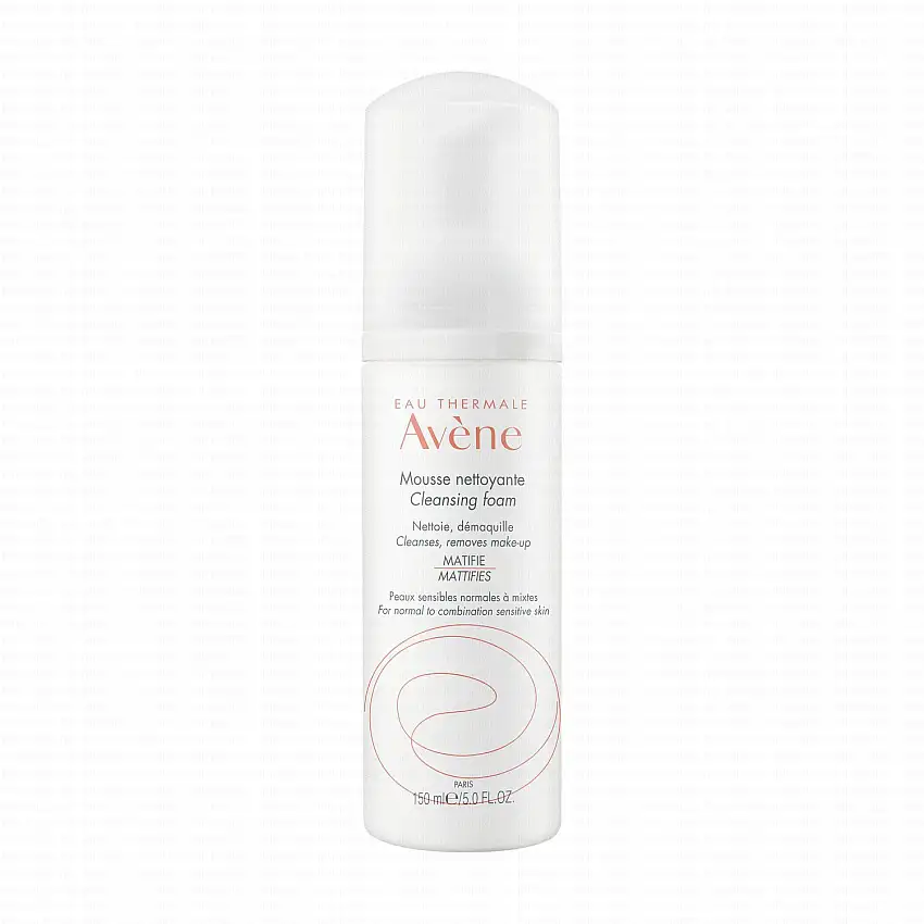 AVÈNE Les essentiels - Mousse nettoyante matifiante visage flacon 150ml