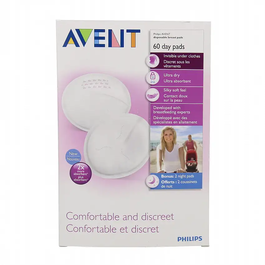 AVENT Coussinets d'allaitement jetables de jour