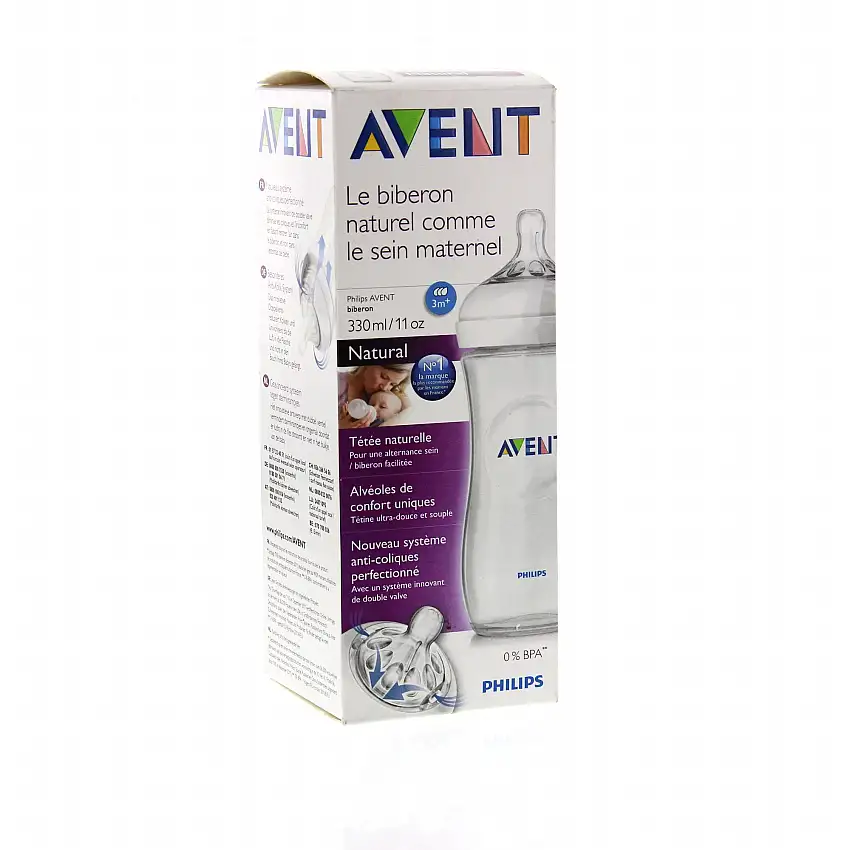 AVENT Natural biberon 330ml dès 3mois