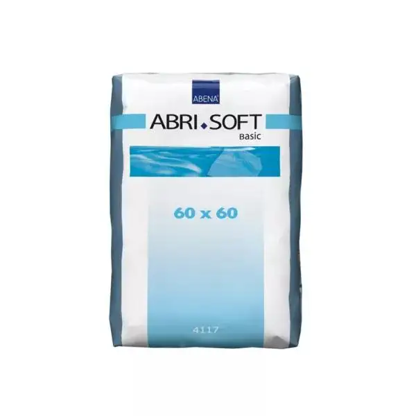 Abena Frantex Abri-Soft Alèse Jetable Basic 60 x 60cm 1000ml 60 unités