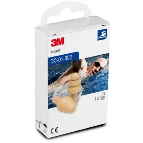 Aquafit Bouchons D'oreille Pour Adultes 3M 2 Pièces