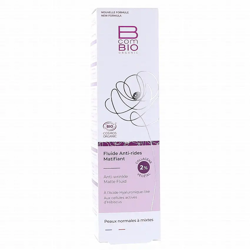 BCOMBIO Anti-âge - Fluide Anti-Rides Matifiant bio 50ml