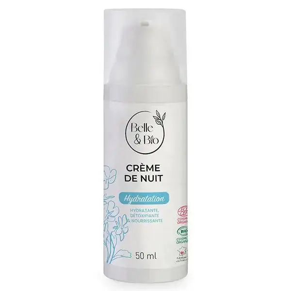 Belle & Bio Hydratation Visage Crème de Nuit Bio 50ml