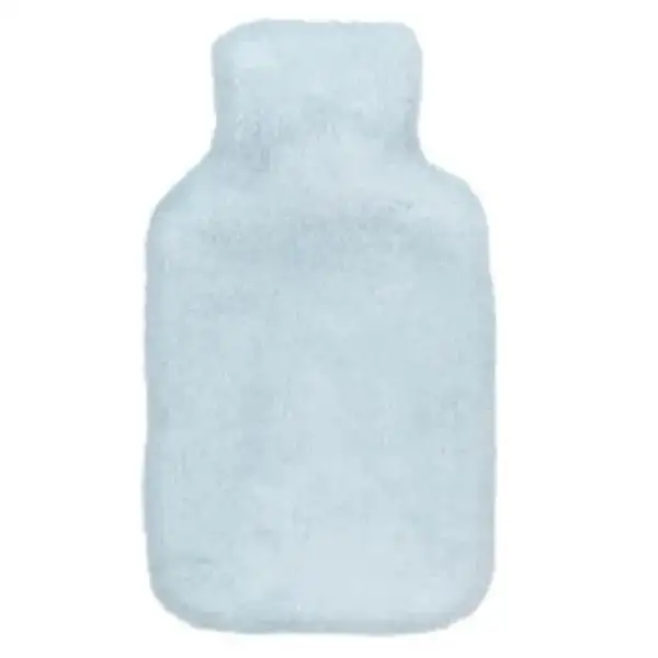 Cassandra Bouillotte Caoutchouc Teddy Soft Bleu Ciel