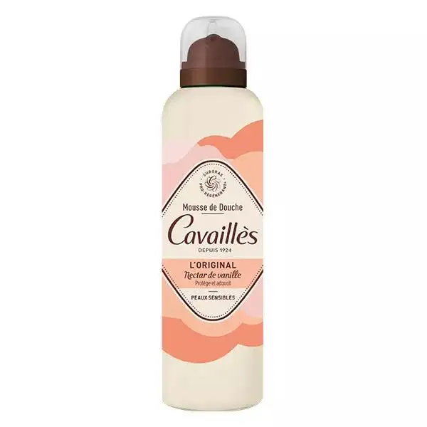 Cavailles Mousse de douche nectar de vanille 200ml