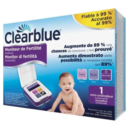 Moniteur de fertilité avancé Clearblue® 1 écran tactile