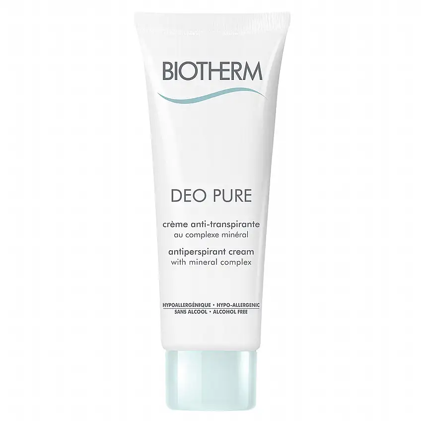 BIOTHERM Deo Pure crème anti-transpirante tube 75ml