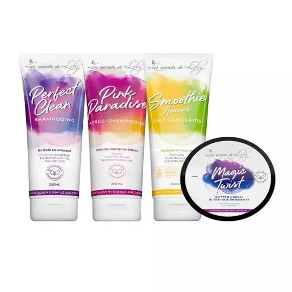 Les Secrets de Loly Routine Cheveux Epais Crépus