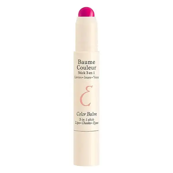 Embryolisse Baume Couleur Stick 3 en 1 Rose Framboise 2,5g