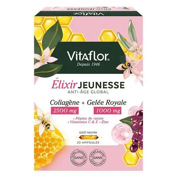 Elixir Jeunesse Anti-Age Global gelée royale + collagéne